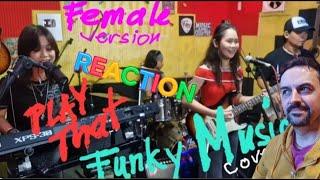 FRANZ RHYTHM PLAY THAT FUNKY MUSIC_Wild Cherry (Female Version) COVER REACTION