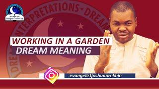 Working in a Garden Dream Meaning - Biblical Interpretations