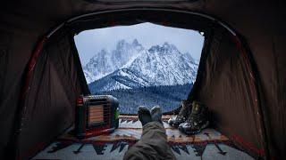 -12C Winter Camping in Idaho - Living out of my JEEP