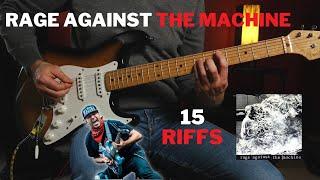 RAGE AGAINST THE MACHINE - 30th Anniversary - 15 RIFFS