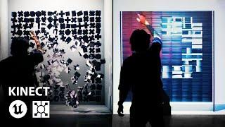 Kinect Interactive Installation Masterclass | Unreal Engine 5 & TouchDesigner [Trailer]