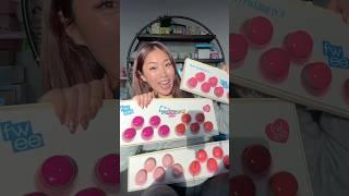 FWEE sent me their ENTIRE blush collection?!! #kbeauty #koreanmakeup #makeup #unboxing #fwee