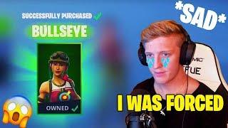 *EMOTIONAL* Faze Tfue Was FORCED To Buy A Skin By EPIC GAMES!! (HE CRIED)