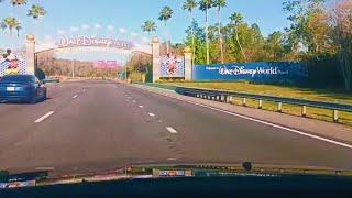 Driving to Walt Disney World |Orlando Driving Tour