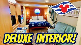 Disney Fantasy DELUXE Interior Stateroom Tour! Cruise Cabin # 8679