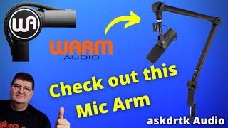 Warm Audio Microphone Boom Arm - Detailed Review