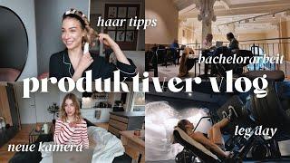 XXL PRODUCTIVE VLOG ‍ University, sports, hair tips, recipes