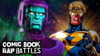 Booster Gold VS Kang the Conqueror - Comic Book Rap Battles - Vol. 2, Issue 11