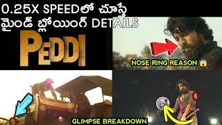 I Watched Peddi First Short Glimpse ( Telugu ) in 0.25X Speed And Here's What I Found