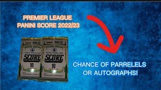 *NEW* PREMIER LEAGUE PANINI SCORE  CARD OPENING 2022/23  /ThatCollector