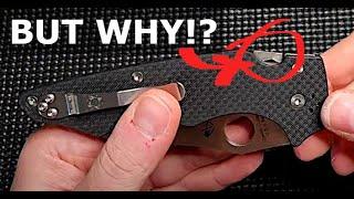 Almost perfect WTF SPYDERCO! | Yojumbo SPRINT RUN s90v and CARBON FIBER