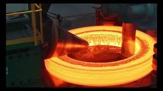 Forging ring machining