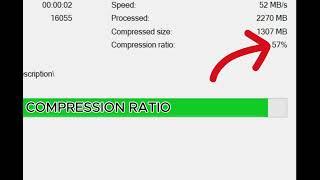 7-Zip VS WinRAR VS Windows Extract #7zip #winrar #windows11