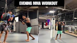 EVENING MMA WORKOUT ️‍️ ||