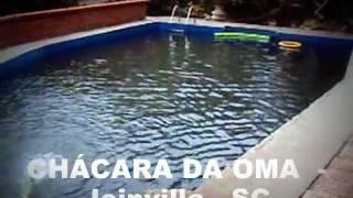 Joinville - CHÁCARA DA OMA - PLANTAS, FLORES, PISCINA E BOCHA