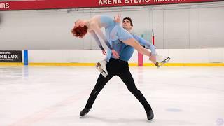 Evgeniia Lopareva & Geoffrey Brissaud, 2024 Free Dance to Rachmaninoff