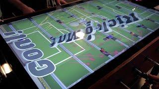 Interactive Digital Table Football and VR / AR Camera Tracking