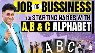 Name Numerology I Starting Names With ABC Alphabet I ABC Alphabet I Numerology I Arviend Sud