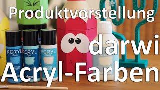 Produktvorstellung - darwi Acryl Farben