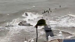 VIDEO: Hurricane Helene's impacts felt in Cancun, Mexico