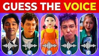 Guess Squid Game 2 Characters by Their Voice & Song | Squid Game Season 2 Quiz | Thanos, Player 456