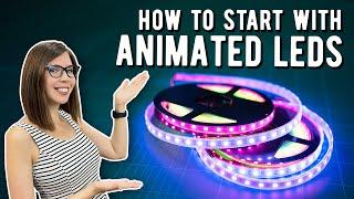 Animated LEDs for Beginners!