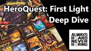 HeroQuest: First Light Quest Book Deep Dive | Spoilers, for Zargon's Eyes Only | Sponsored