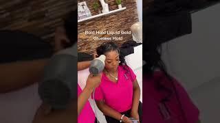 How to make a Quick Weave Wig using  $12.99 Synthetic Hair #boldholdliquidgold