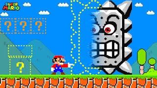 Super Mario Bros. When Everything Mario Touches Turns Into Invisible