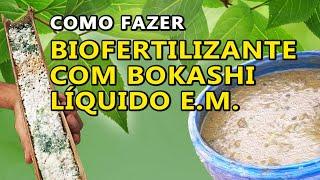 02 Como fazer Bioferlizante com EM - Bokashi Líquido, Rodrigo Sanches do Verdemania.com.br