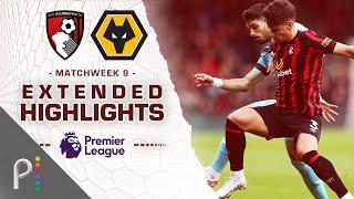 Bournemouth v. Wolves | PREMIER LEAGUE HIGHLIGHTS | 10/21/2023 | NBC Sports