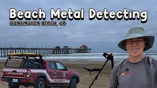 Treasure Hunting on Huntington Beach in 2025 is CRAZY!