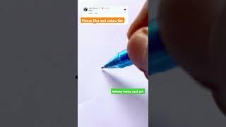 Vijay #signature #calligraphy #handwriting #shorts