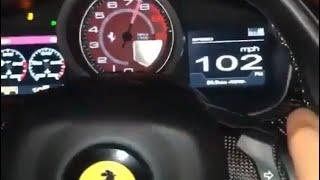 FERRARI FF HARD LAUNCH AT 8500 RPM 0-110MPH ACCELERATION SOUND