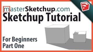 Sketchup Tutorial For Beginners - Part One