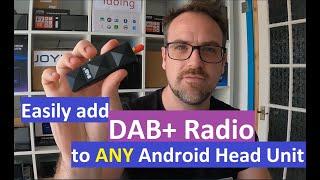 Adding DAB+ Radio to ANY Android Head Unit! - Quick and Easy with Xtrons DAB USB Stick