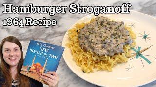 Betty Crocker's New Dinner for Two - Hamburger Stroganoff