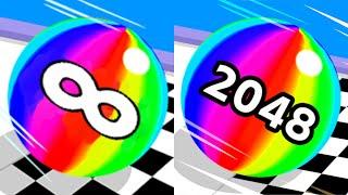 Ball Run | 2048 Vs Infinity - Satisfying Mobile Games New Update