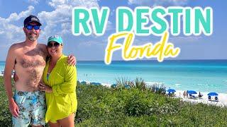 RV TO DESTIN FLORIDA | CAMP ON THE GULF AND SIGHT SEE 30A | WE NEVER WANT TO LEAVE