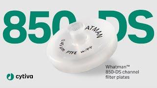 Whatman 850-DS channel filter plates - Cytiva