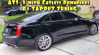 ATS-V Catless Downpipes from TAPOUT TUNING