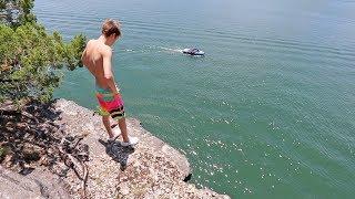 BEST CLIFF JUMPING SPOT EVER!