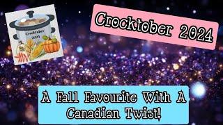 A Fall Favourite With A Canadian Twist! #crocktober #yummy #simplerecipe