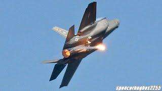 F-35A FLARE DEMO! 2022 Seattle Seafair