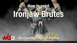 How to Paint Ironjaw Brutes Warhammer Age of Sigmar