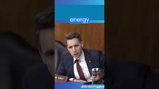 Sen. Hawley Exposes Biden’s European Energy Playbook