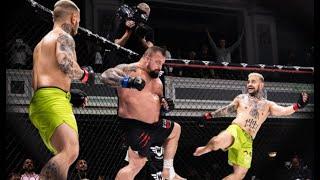 Eddie Hall vs The Neffati Brothers - MMA Full Fight - CombatClips