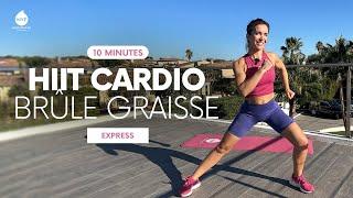  Cardio brûle graisse - HIIT EXPRESS  - 10 min - Jessica Mellet - Move Your Fit