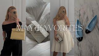 May Favorites : New Clothes, My Most Used Luxury Bags, Favorite Shoes, Skin Care & Jewelry Picks!