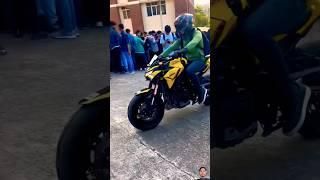 Street fighter z900 public reaction  #z900 #arrow full system exhaust sound #zx10r #vlogs